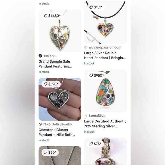 Heart Glass Crystal Seed Bead Enamel Stone Colorful Necklace‌‌‌‌ - Picture 13 of 13